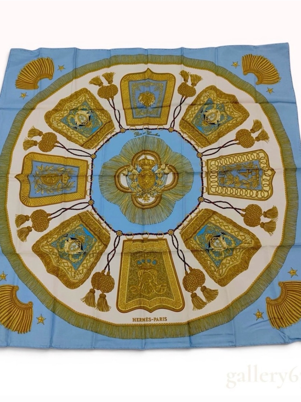 Hermes Poste et Cavalerie Silk Twill Scarf